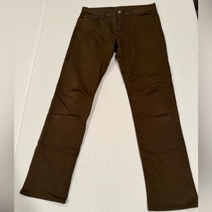 Banana Republic Slim Fit Brown Traveler Pants - Tall Size - 36x36